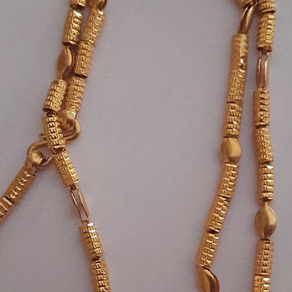 Traditional handmade gold chain